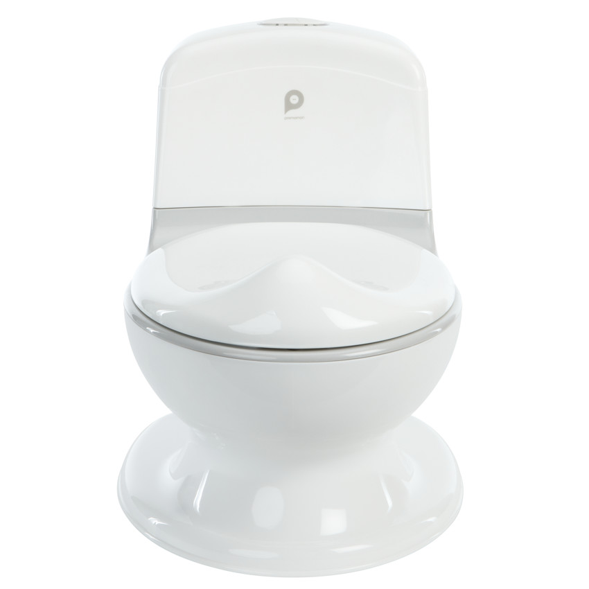 Pot d'apprentissage mini toilette sonore blanc 