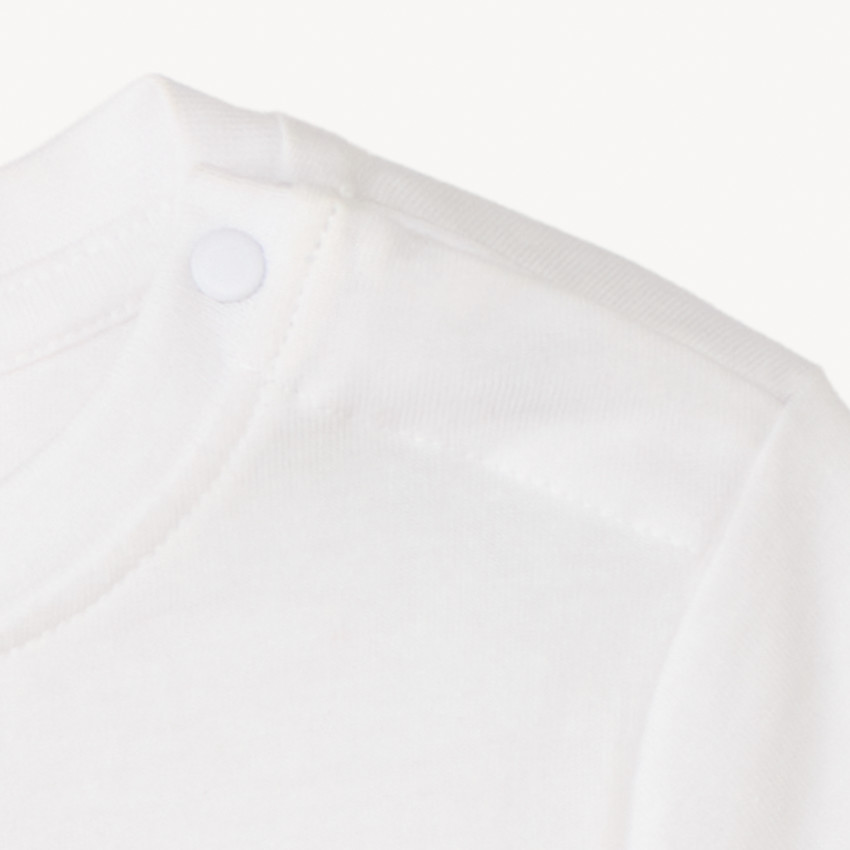 T-shirt manches courtes motifs fantaisie embossés pour bébé garçon 