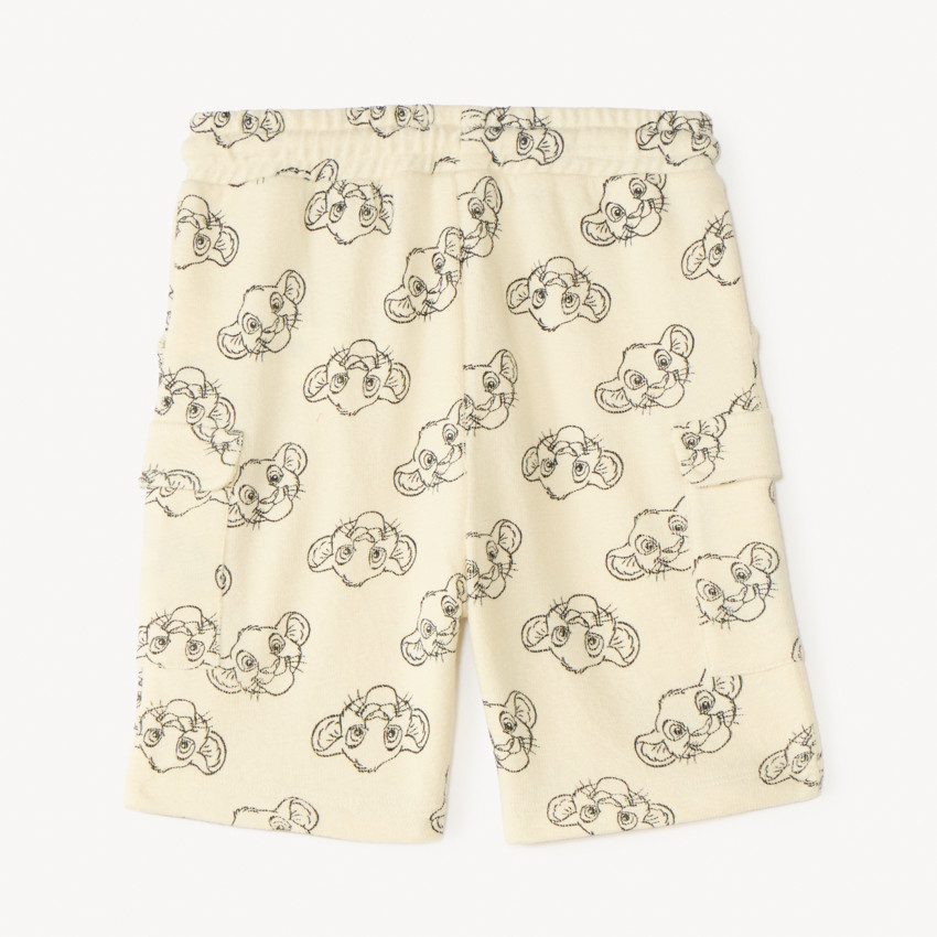 Short style cargo imprimé Le Roi Lion Disney pour bébé garçon 