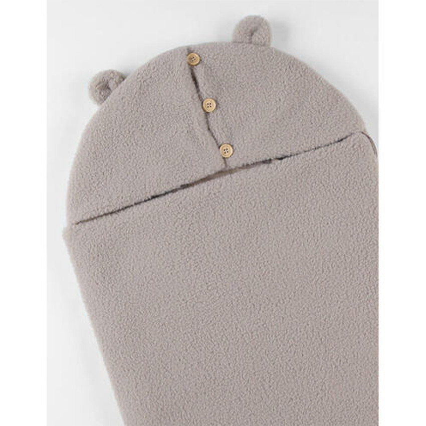 Nid d'ange Sherpa Taupe M&M 