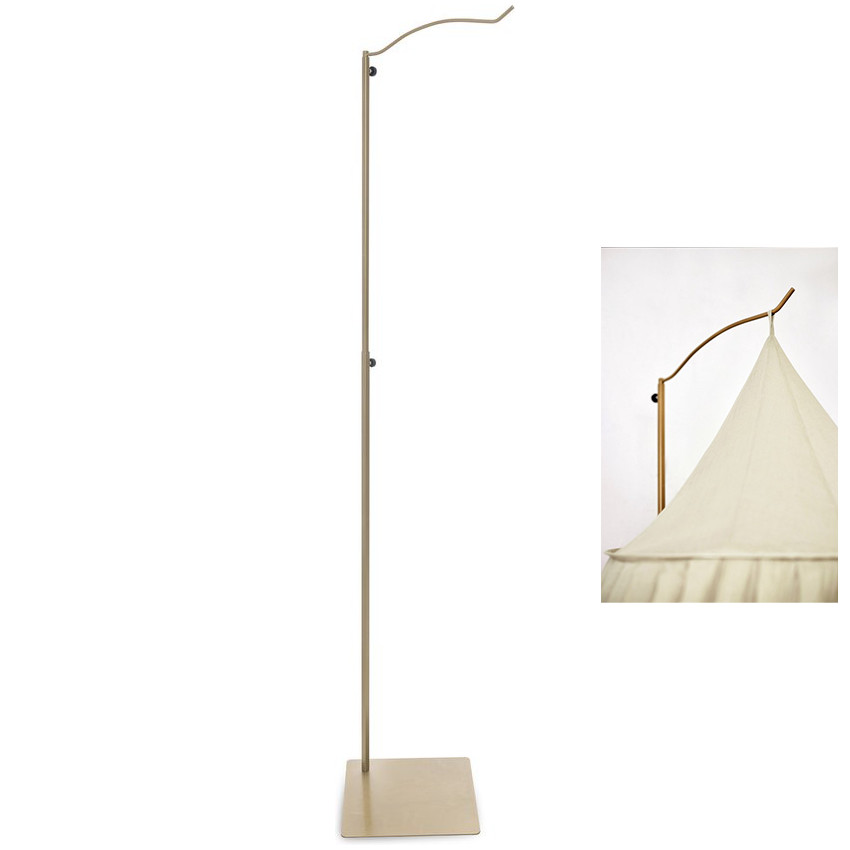 Hemelstang voor groot hemelbed Messing Gold 