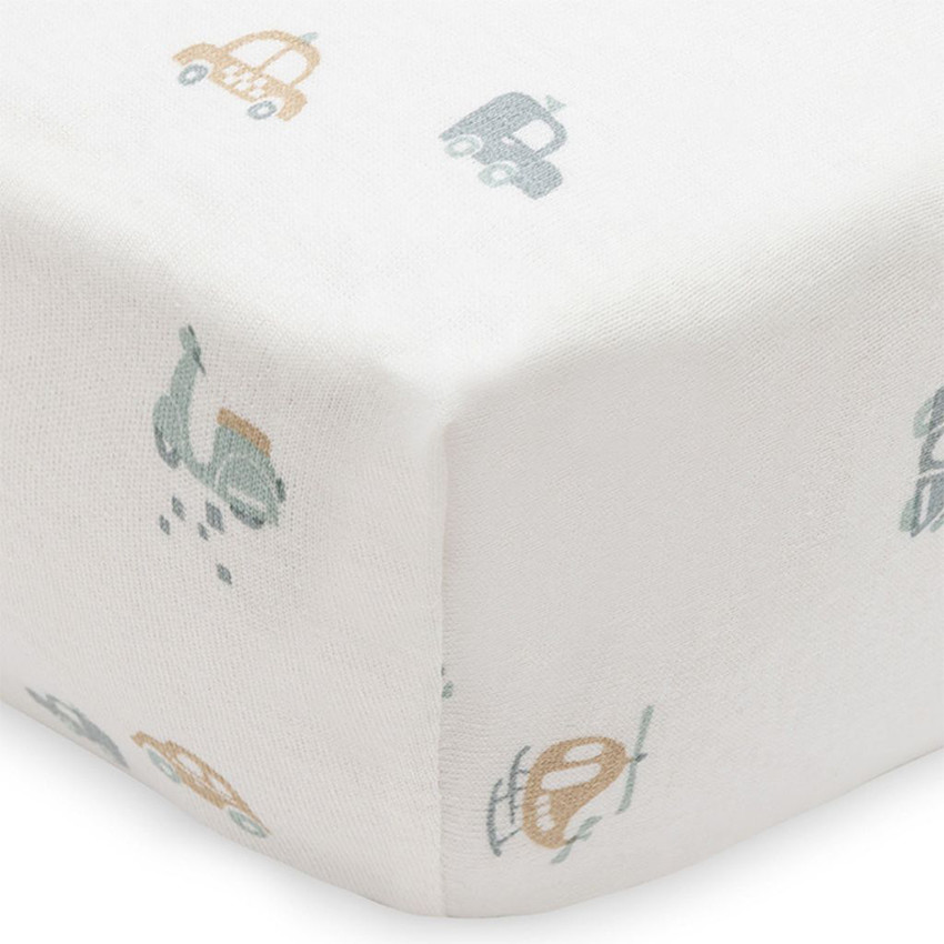 Draps housse berceau 40x50cm et 80x90cm jersey On The Go 