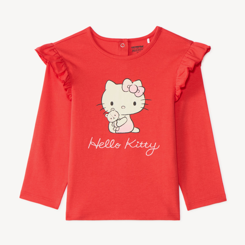 T-shirt manches longues Hello Kitty bébé 