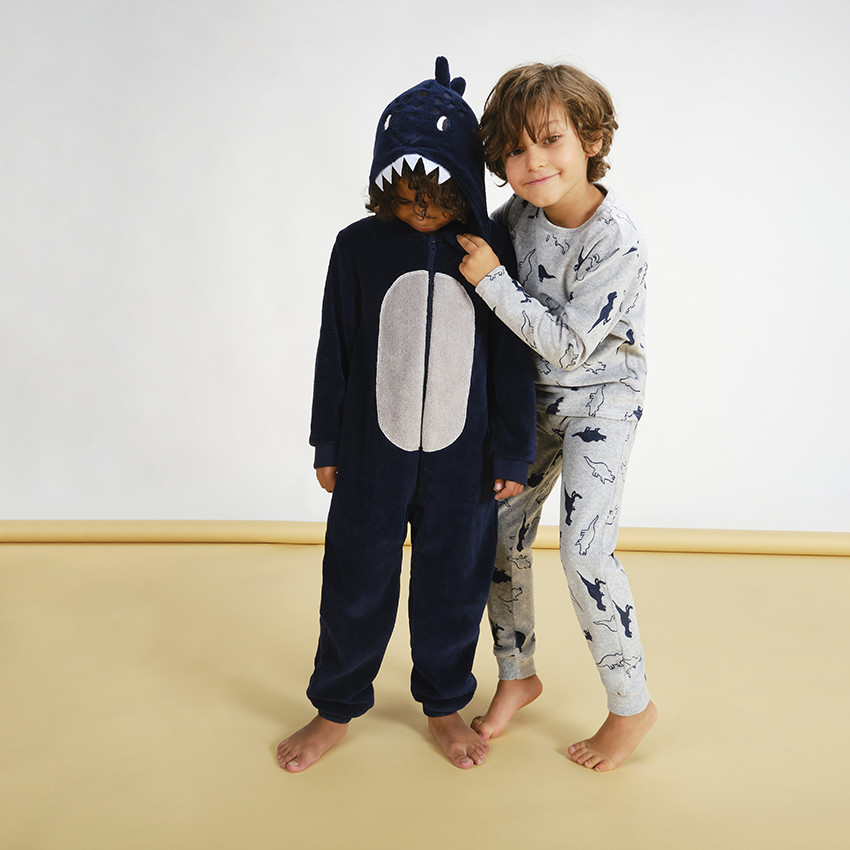 Leuke onesie van sherpa voor jongens 