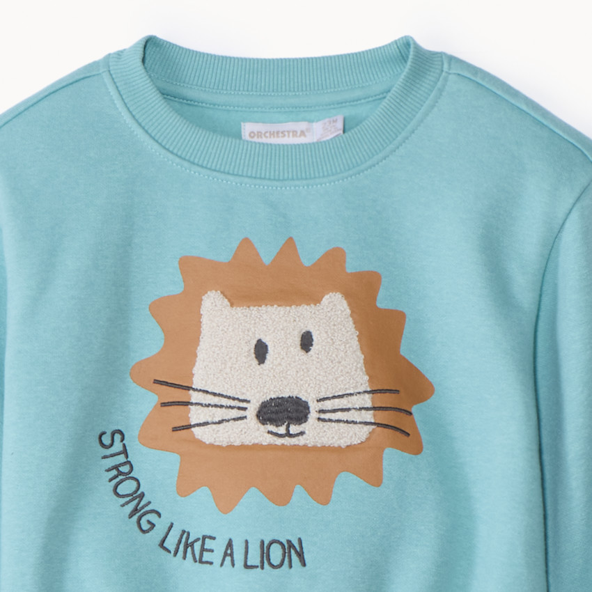 Sweatshirtfantasie en cargostijl jogging voor babyjongens 