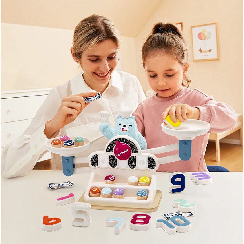 Weegschaal educatief Yummy Bear Kennisspel 3jaar+ 