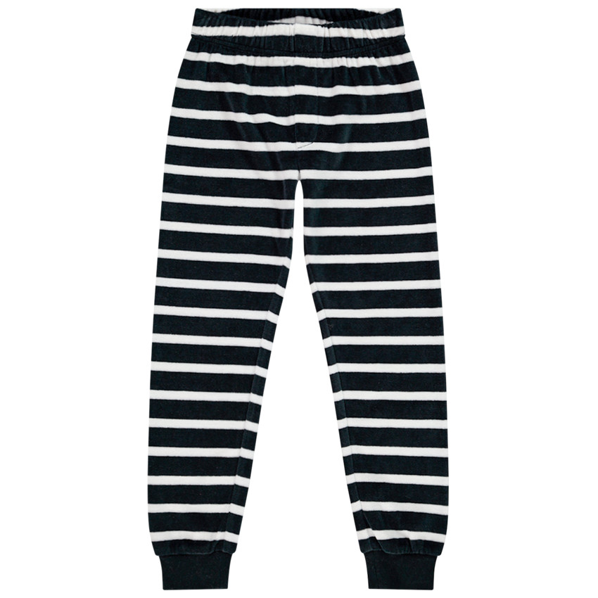Pyjama en velours ludique pour enfant garçon 