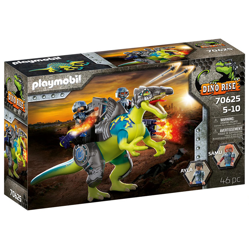 Spinosaure et Combattants  