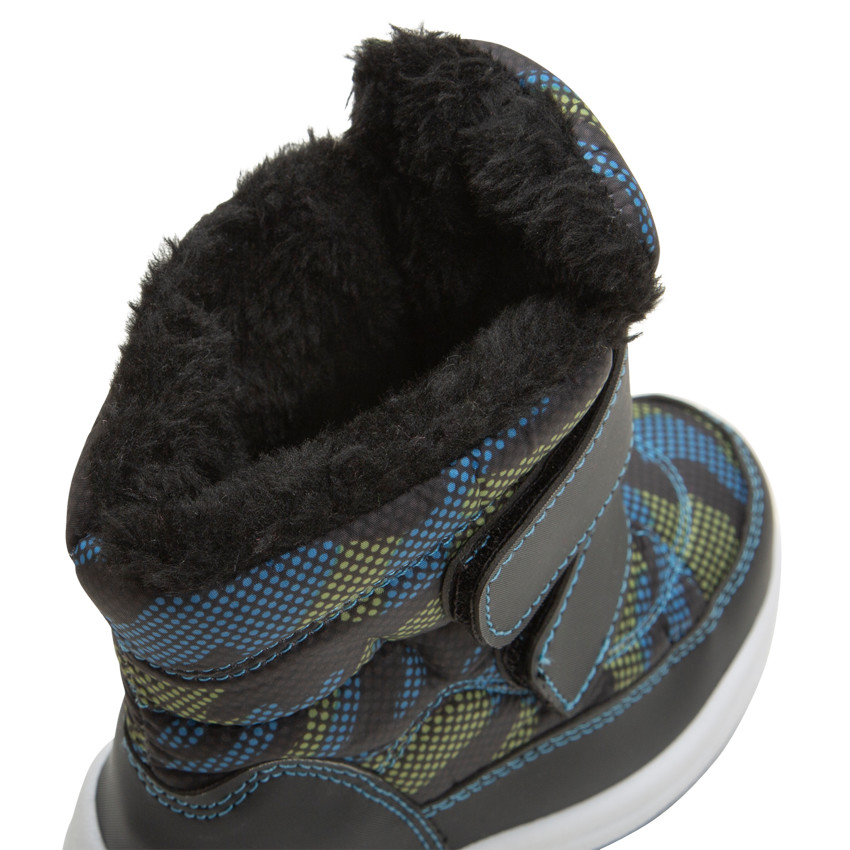 After-ski met all-over print en klittenbandsluiting van 20 tot 23 