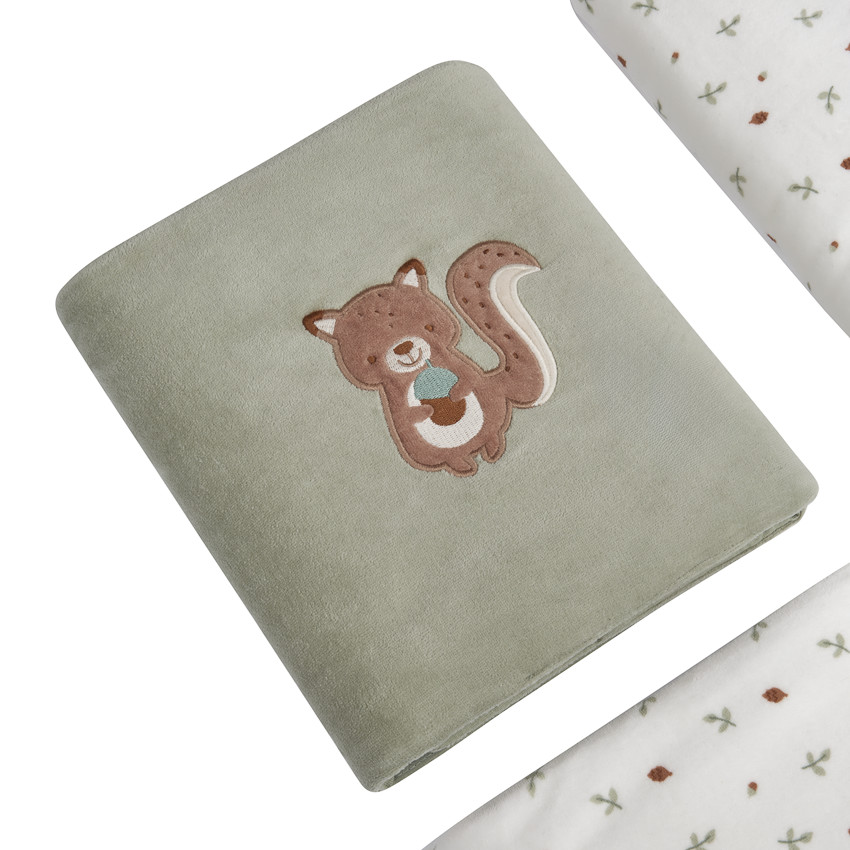 Lot de 6 protèges-barreaux scratchés Roi des Forêts 