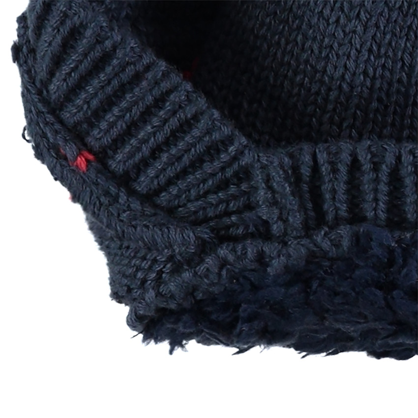 Ensemble bonnet et écharpe doublés sherpa motif jacquard 