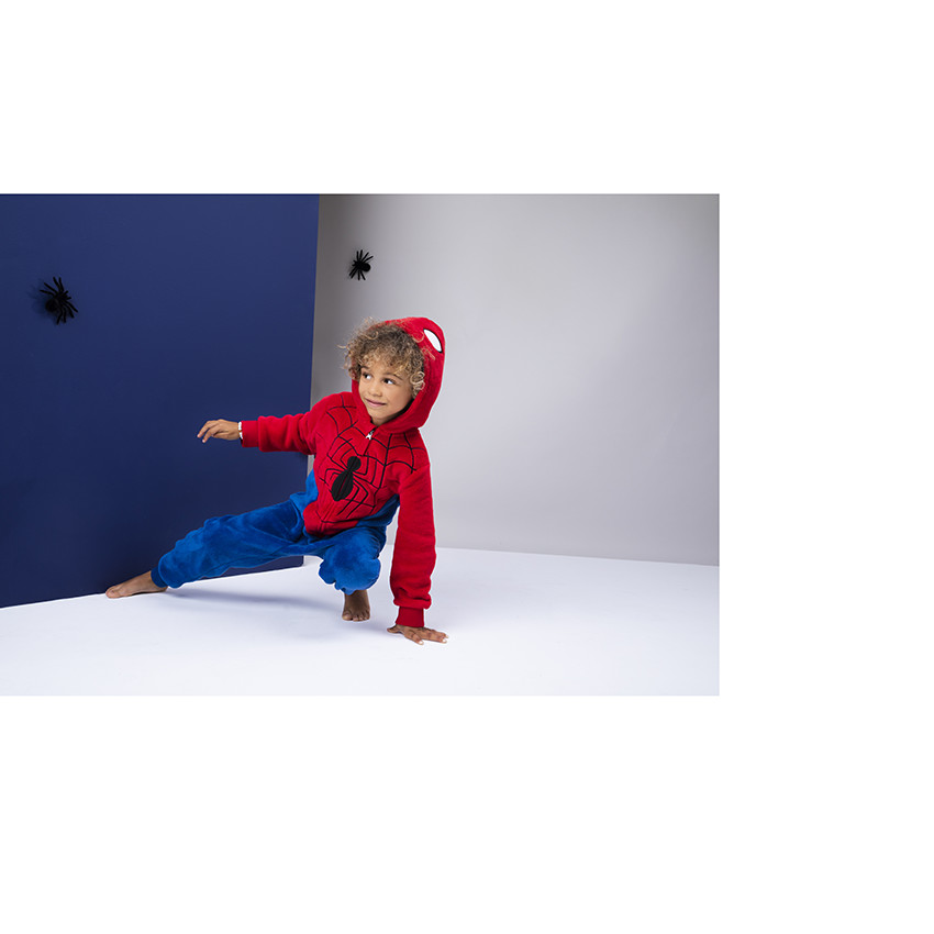 Surpyjama en sherpa Spiderman 
