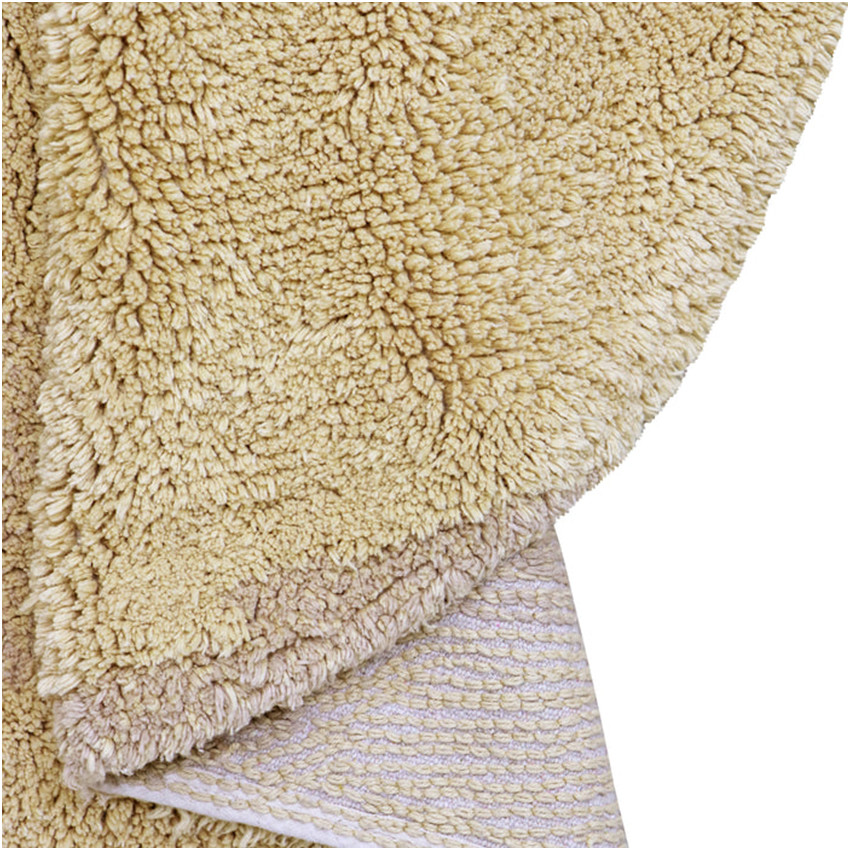 Tapis coton lavable 120x122cm Animal Ours 