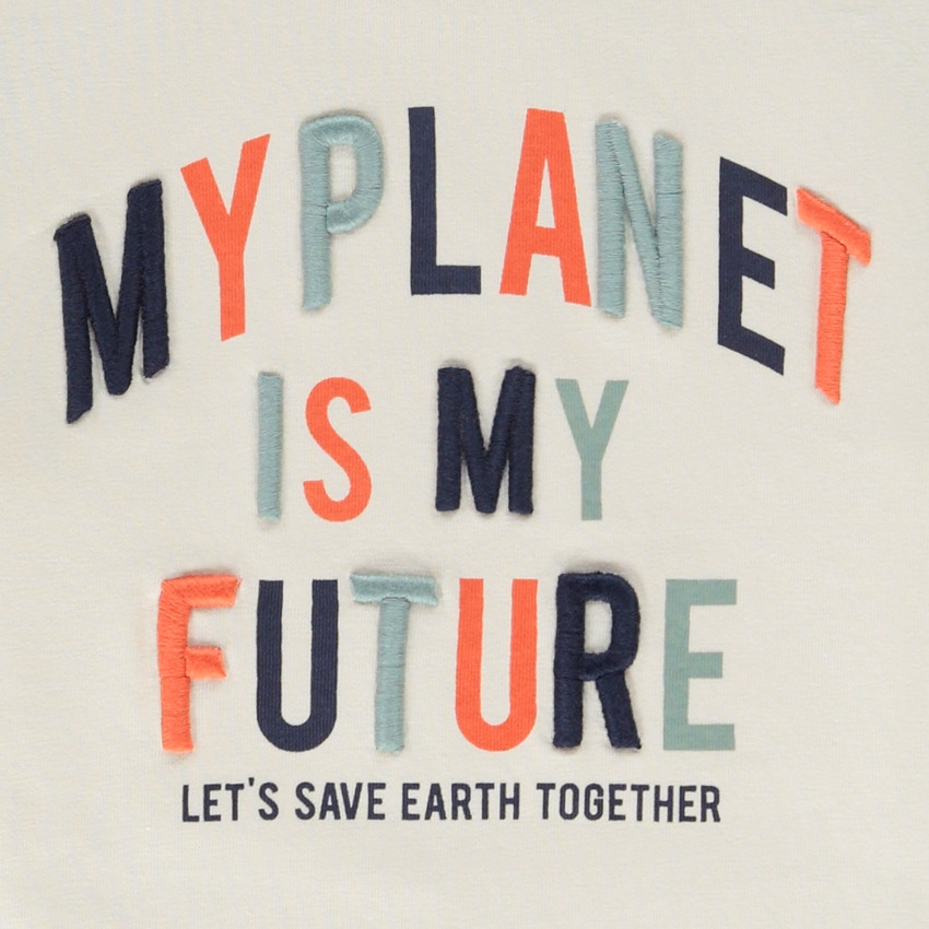 T-shirt met lange mouwen in jersey met fantasieprint voor kinderen 