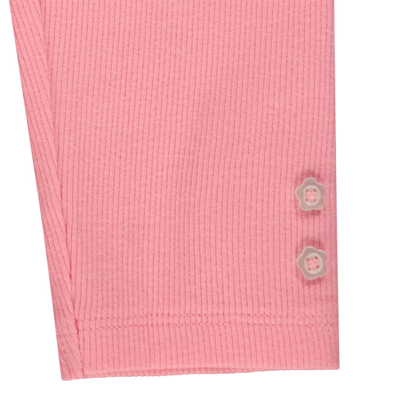 Ensemble sweat avec patch bouclettes fantaisie + caleçon pour bébé fille 