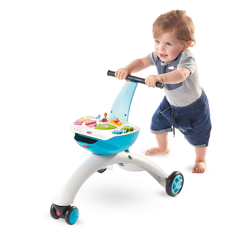Chariot de marche évolutif 5 en 1 Tiny Rider - Bleu 
