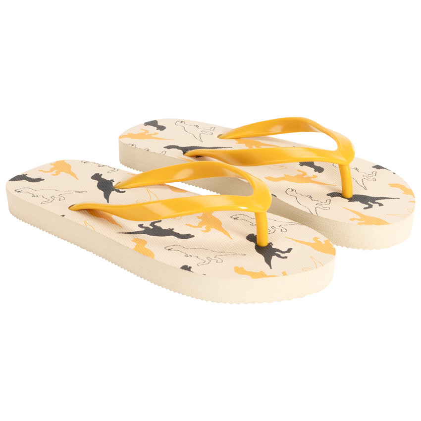 Slippers met T-Rex print voor jongens met band volgens leeftijd 