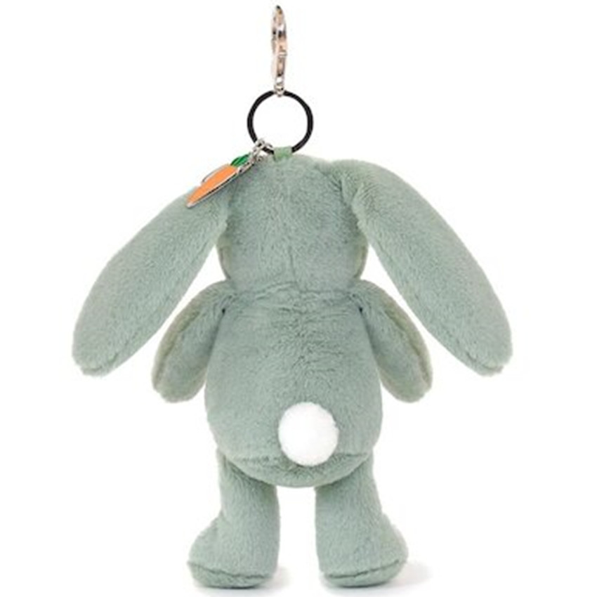 Porte-clé bijou sac à langer Lapin - Sage (vert) 