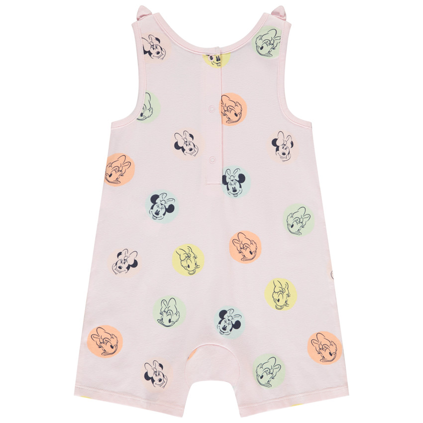 Korte jumpsuit met Minnie Disney-print voor meisjes 