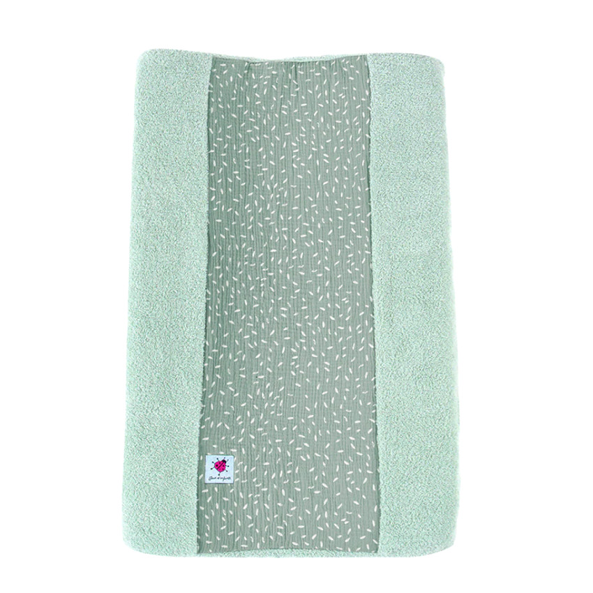 Housse de matelas à langer personalisable - Petite Plume 