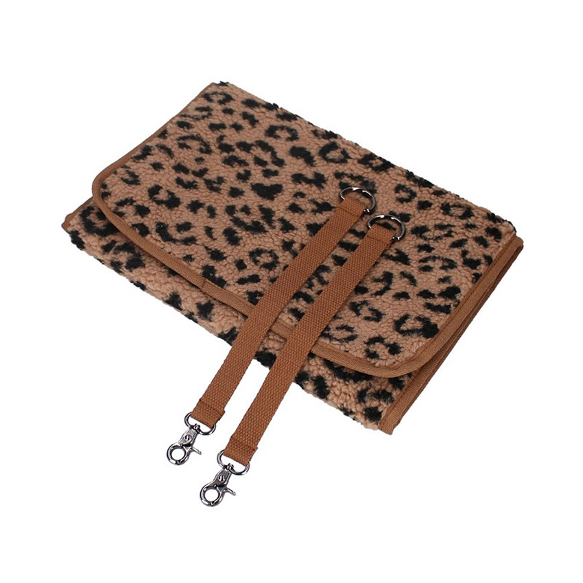 Sac à langer Sherpa Léopard Caramel 