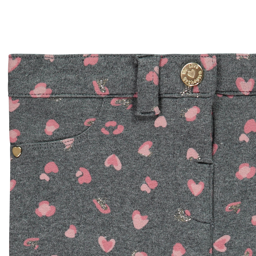 Pantalon fantaisie en molleton avec détails pailletés pour bébé fille 