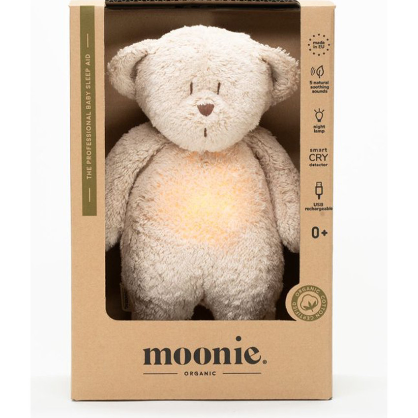 Veilleuse ourson Son & Lumière  Sable 