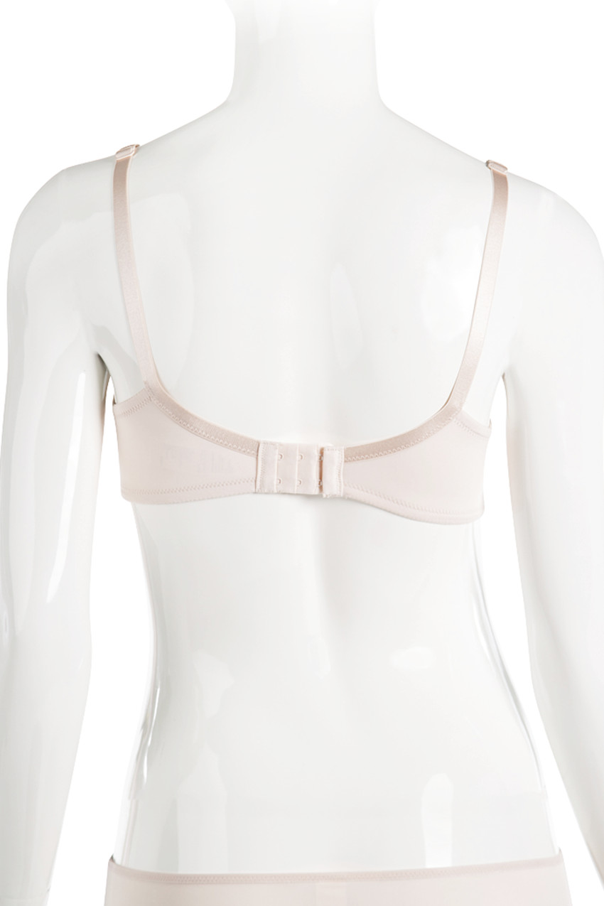 Soutien-gorge d'allaitement moulé avec effet de dentelle  