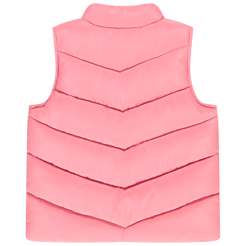 Bodywarmer met doorstikte look en voering van microfleece voor meisjes 