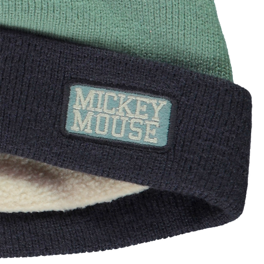 Ensemble bonnet + moufles Mickey Disney pour bébé garçon 