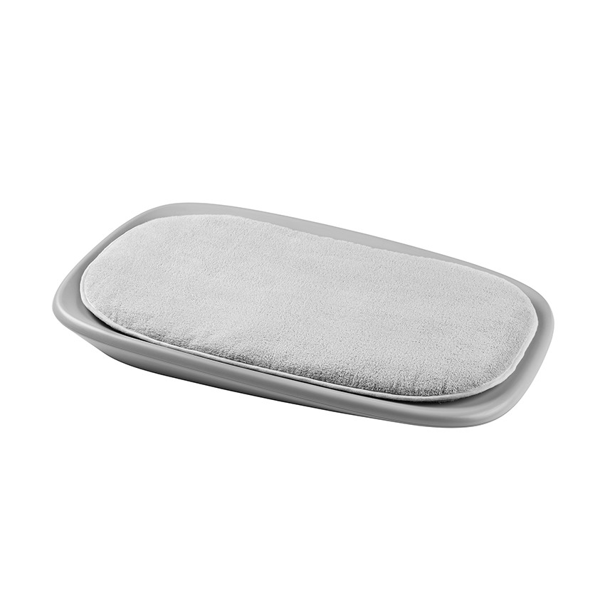 Coussin réducteur en éponge pour matelas à langer Care gris 