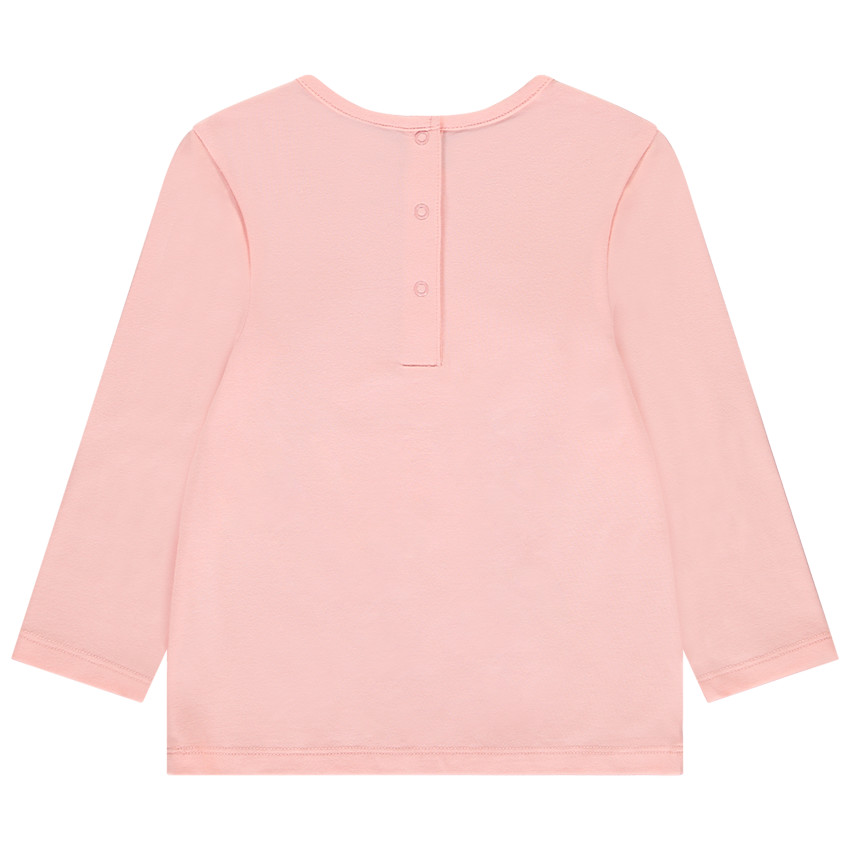 Lange mouwen T-shirt met glinsterende print voor meisjes 