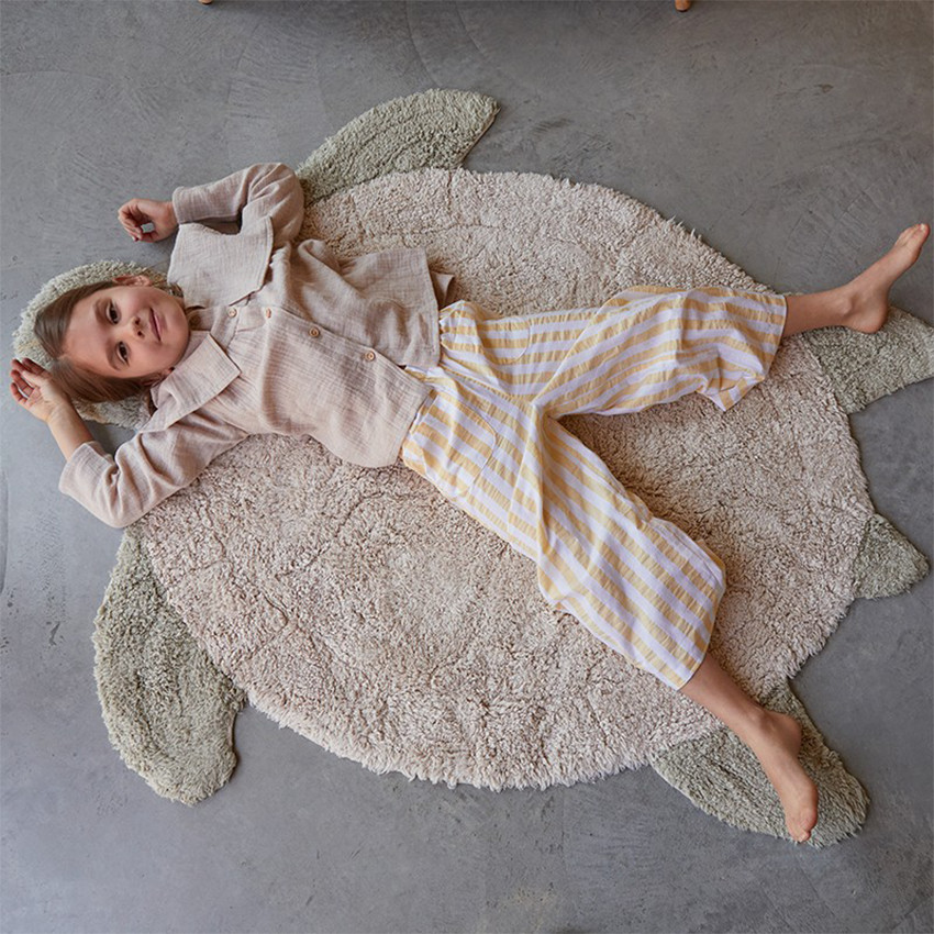 Tapis de Chambre lavable 110x130cm Sea Turtle 