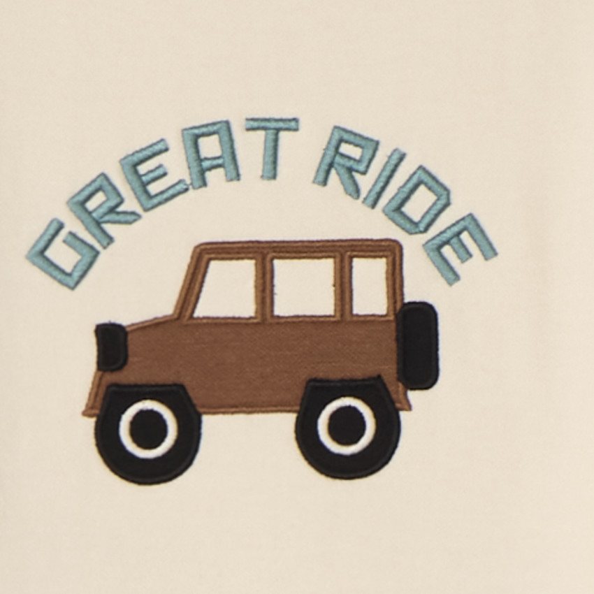 Ensemble jogging molleton patch 4x4 pour garçon 