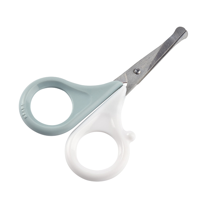 Ciseaux de manucure à bouts ronds - Green Blue 