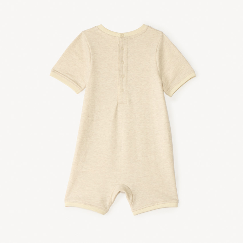 Korte kombinezones met Leeuwenprint voor babyjongens 