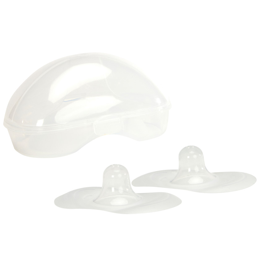 Lot de 2 protège-mamelons avec boîte de rangement Mommy 