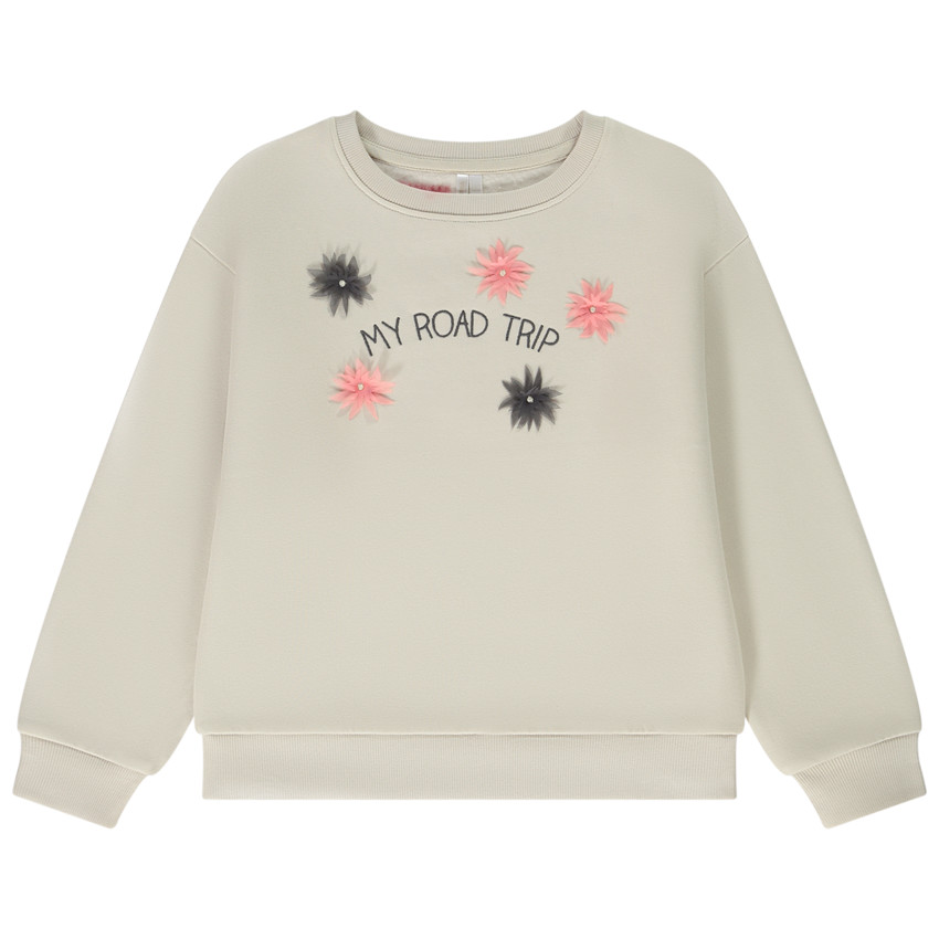 Sweat oversize My Road-Trip in Sicily pour fille 