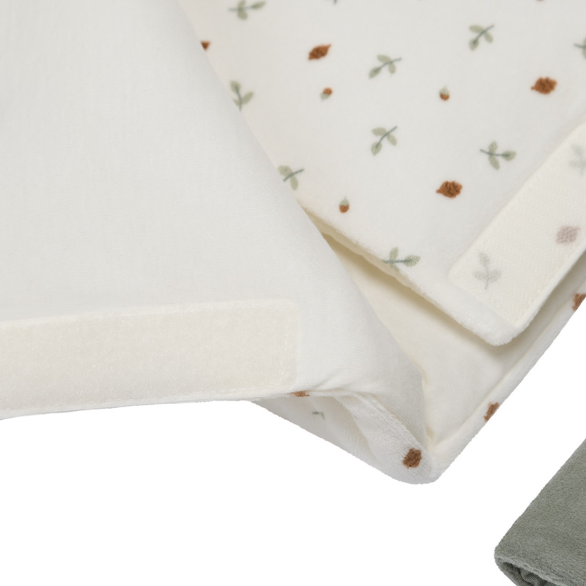 Lot de 6 protèges-barreaux scratchés Roi des Forêts 