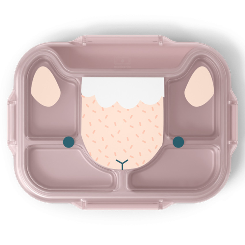 Lunchbox Wonder Le plateau à compartiment Rose Sheep 950ml 