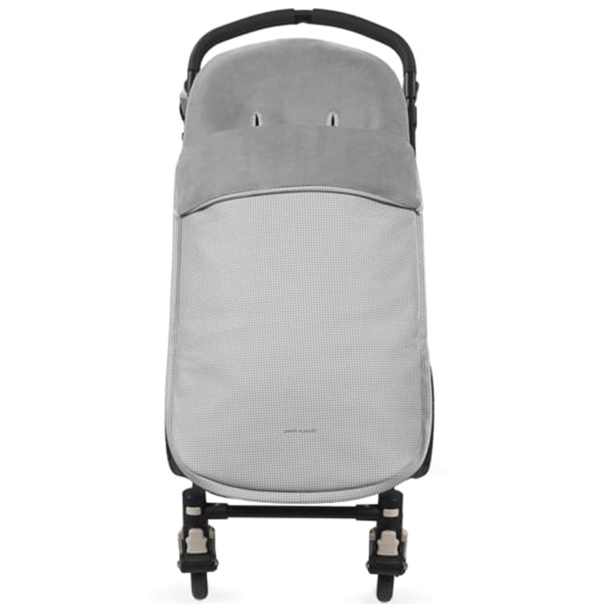 Voetenzak kinderwagen Winter Little Bloom Vichy Grijs TOG 3,5 