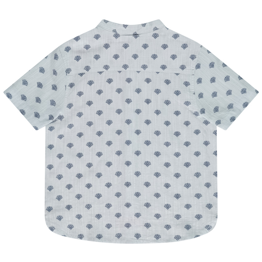 Chemise manches courtes imprimé palmiers pour garçon 