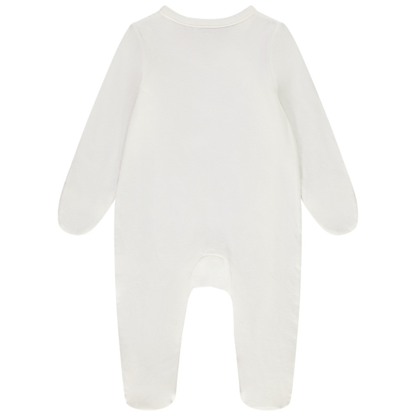 Pyjama van katoen met pluimenprint voor baby