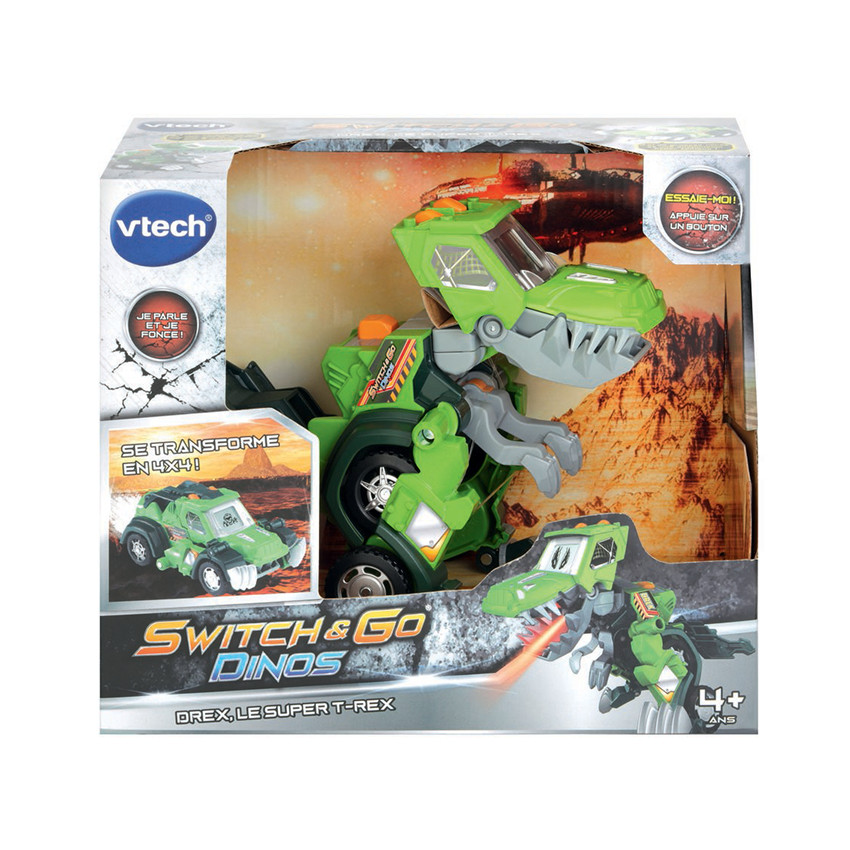 Voiture Switch & Go Dinos Drex Super T-Rex 