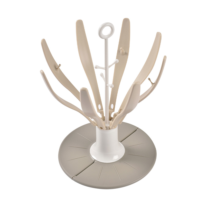 Égoutte-biberons pliable Flower terre d'argile 