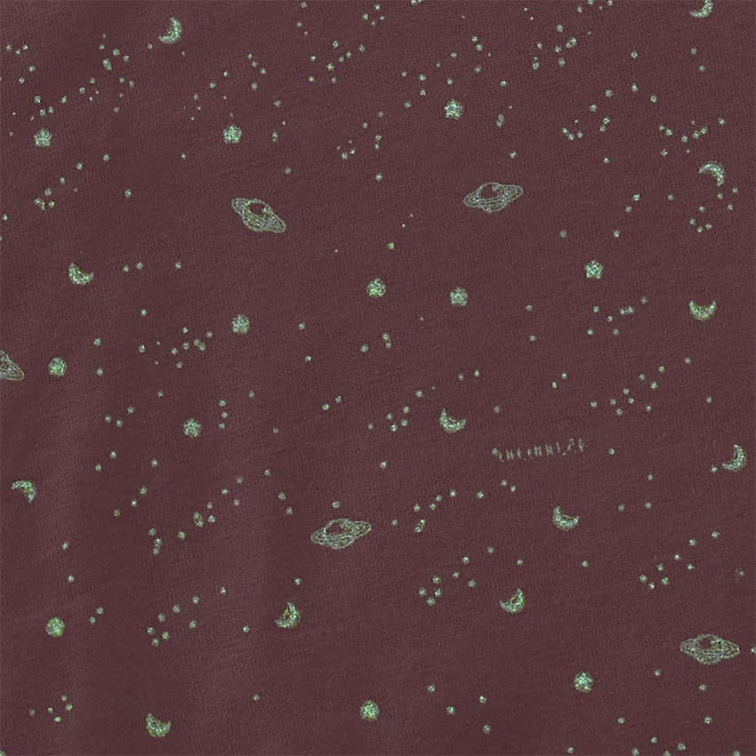 Doudou couverture Lapidou qui brille dans la nuit rose 