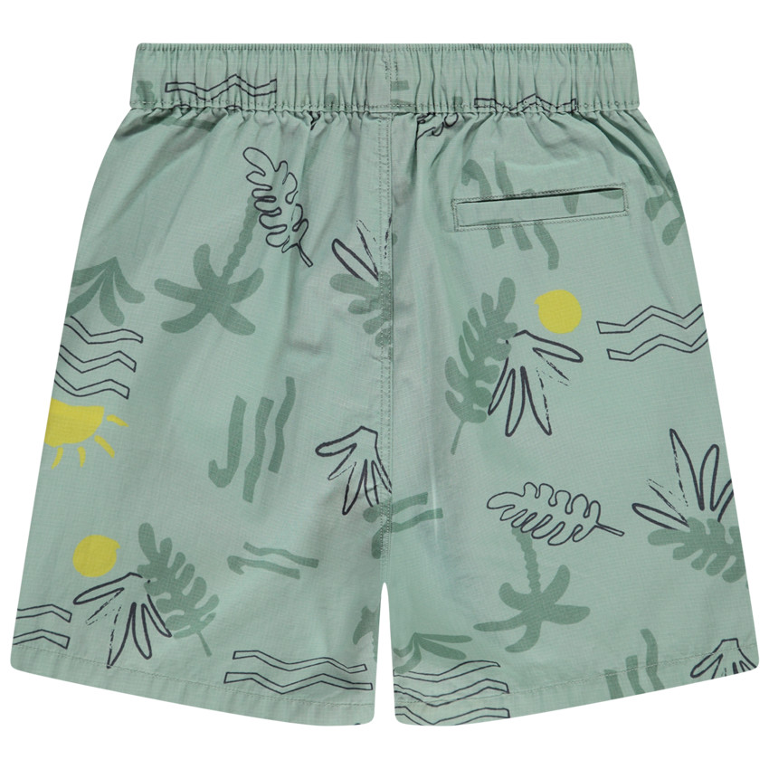 Bermuda imprimé arty fantaisie pour garçon 