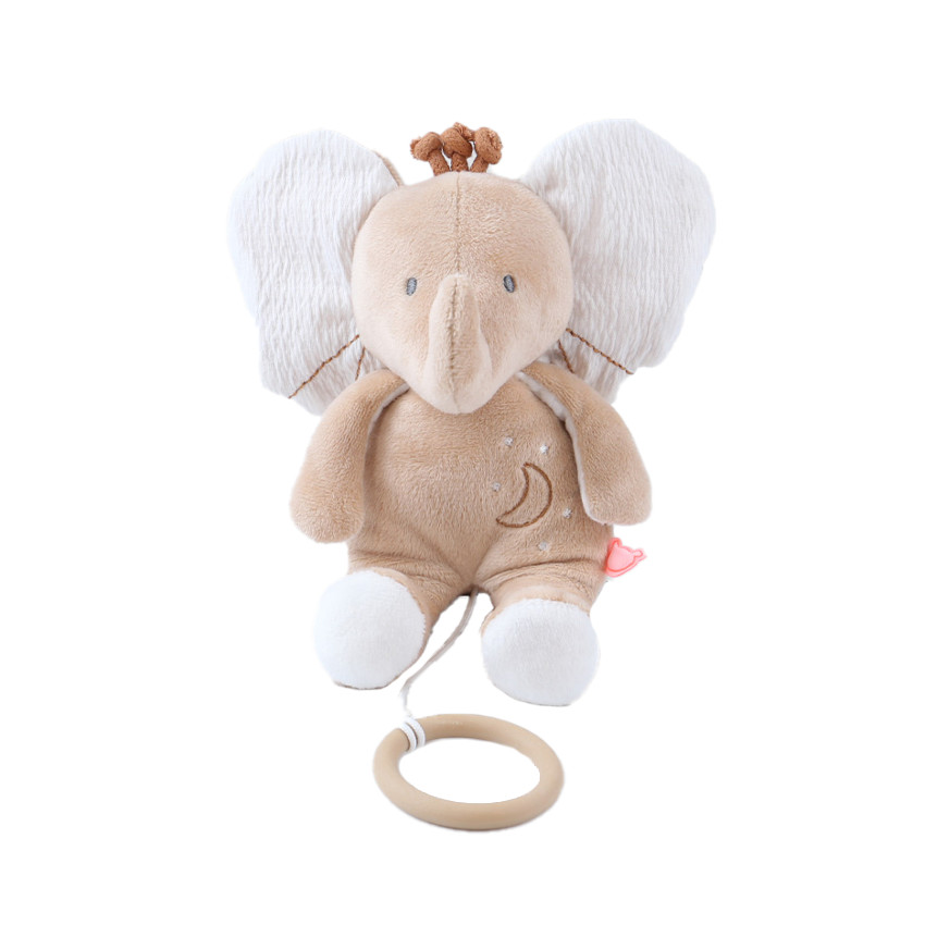 Mini muzikale pluche 20 cm olifant Bali 