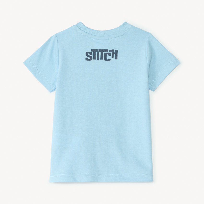 Korte mouw T-shirt Stitch Disney voor babyjongen 