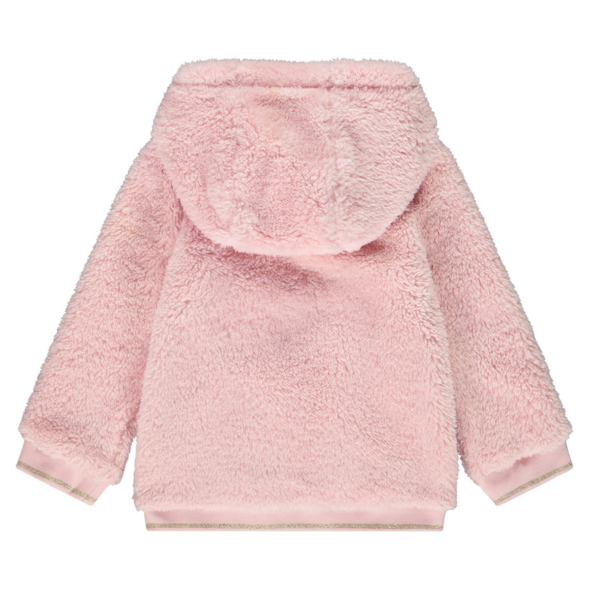 Fleece vest voor meisjes in sherpa 